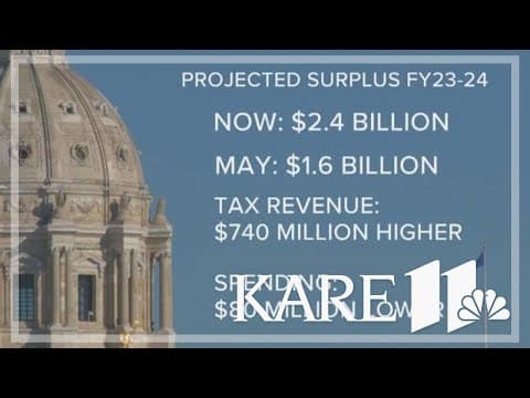 Minnesota budget surplus larger than expected