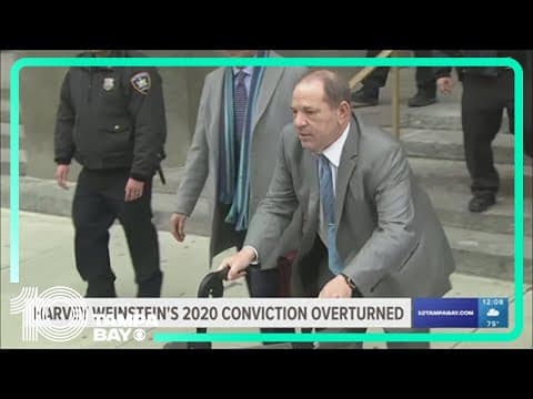Harvey Weinstein's 2020 rape conviction overturned by appeals court