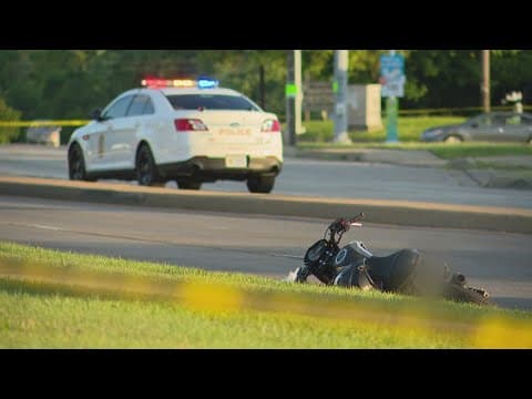 Police investigate Keystone Avenue crash involving motorcycle