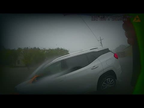 Slidell Police officer shares story of rescuing stranded 76-year-old driver trapped by flood water