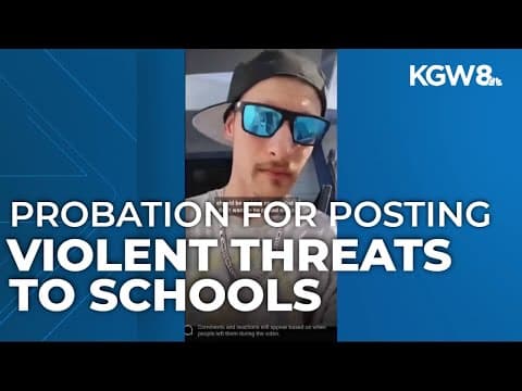 Eugene man sentenced after posting violent threats about schools on Facebook