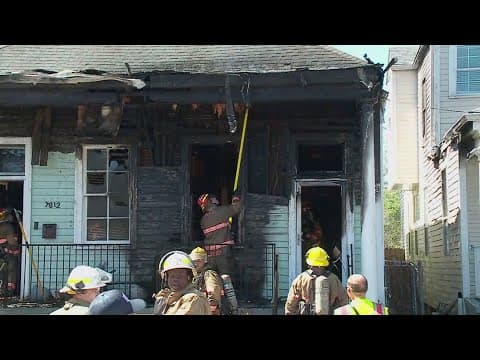 NOFD puts out 2-alarm house fire on Hickory Street