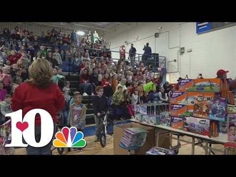 Mission of Hope brings holiday toys to Northwest Elementary School in annual Christmas Drive