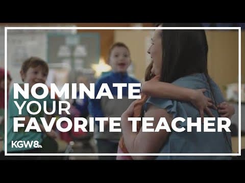 Marcola kindergarten teacher's win for educator of the year couldn't have come at a better time