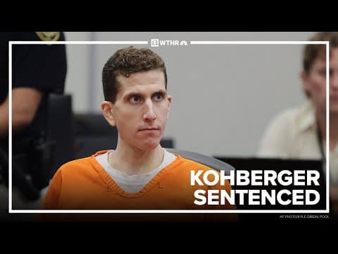 Bryan Kohberger sentenced to life in prison for Idaho murders