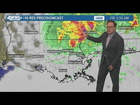 New Orleans Weather: High risk of storms for parts of Northshore tonight