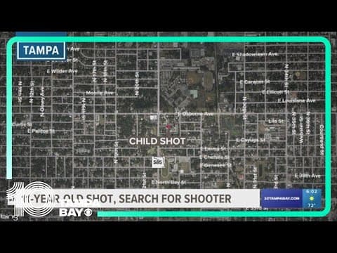 Tampa police seek leads in shooting of 11-year-old boy