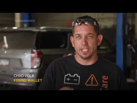 Missing wallet discovered under SUV’s hood connects retired Michigan auto worker, Minnesota mechanic