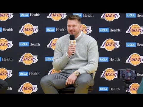'[Dallas] was home' | Luka Doncic describes being shocked to see the trade news