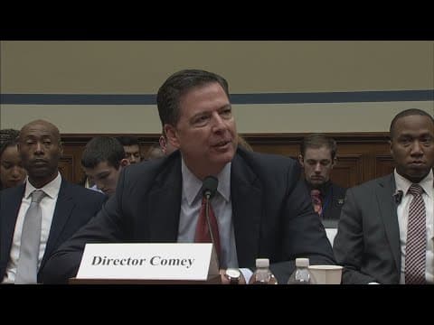 James Comey prepares to head to the courtroom