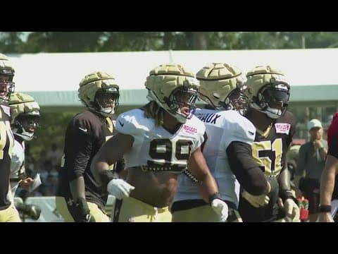 Pads go on at Saints Camp: Shaheed shines, Young & Granderson disrupt