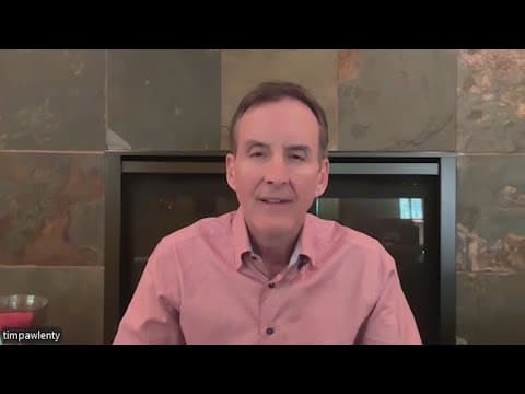 Tim Pawlenty pushes back on claims linking Walz to suspect in shootings