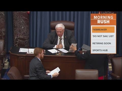 Senators consider bill revoking emergency status, allowing Trump to levy tariffs