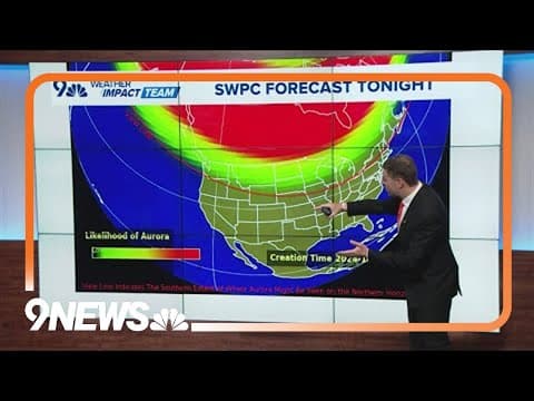 Northern lights could be visible in Colorado tonight