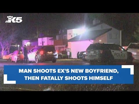 Man shoots ex-girlfriend's new partner, then himself in Tacoma, police say