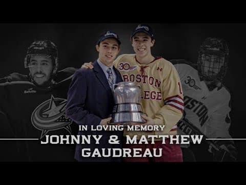 Memorial service begins for Johnny Gaudreau and his brother Matthew