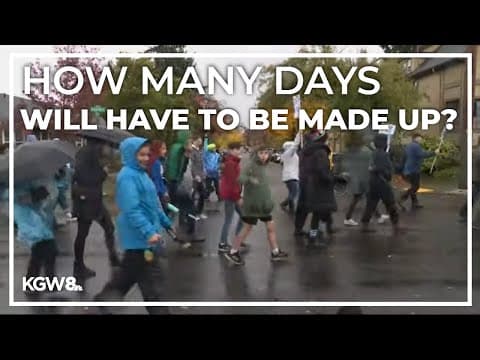 Portland teachers strike: School year may extend into summer due to lost days