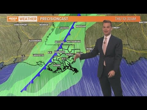 Warming up this week ahead of Thursday storms
