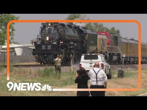 'Big Boy Locomotive' stops in Greeley during summer tour