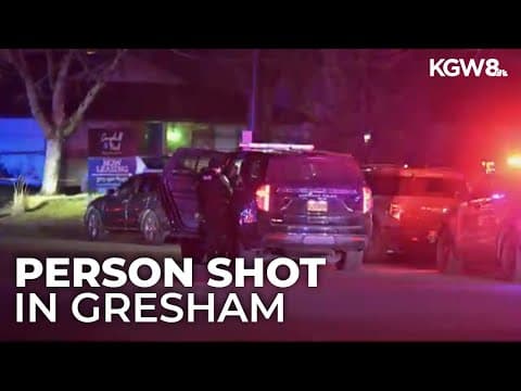 Police investigate shooting incident in Gresham