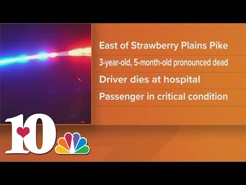 KPD: 3 people, including 3-year-old and 5-month-old, killed in I-40 crash