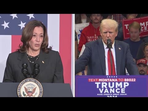 Trump, Harris campaigns continue as election day nears
