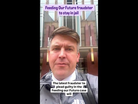 Plea change and jail time for a Feeding Our Future defendant