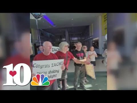 Parkinson's 'International Coach of the Year' receives surprise welcome