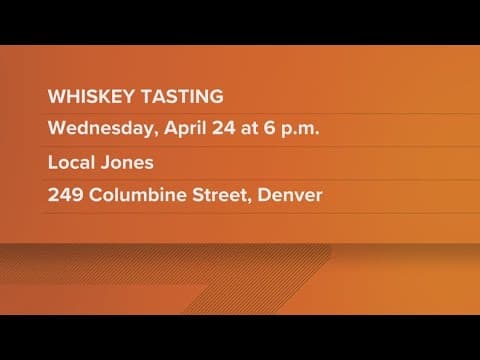 Local Jones hosting whiskey pairing experiencing