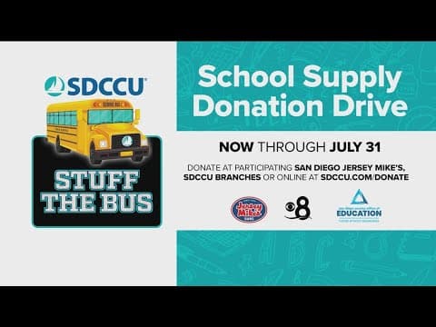 Stuff the Bus 2025 | School supplies for San Diego students experiencing homelessness