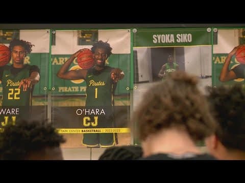 Park Center basketball team honors former teammate shot and killed