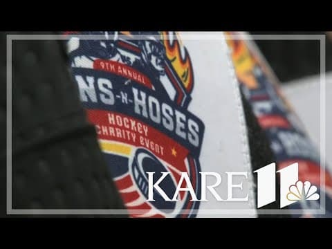 First responders hit the ice for charity event