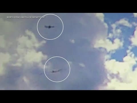 Close collision at New York airport