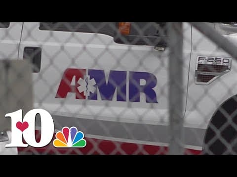 AMR reassigns and relocates ambulances after sudden shortage on Tuesday