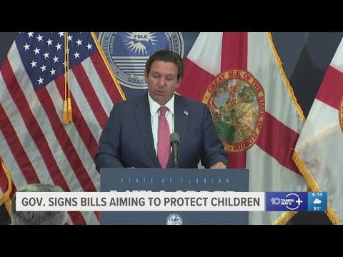 DeSantis signs bill creating harsher penalties for repeat sex offenders
