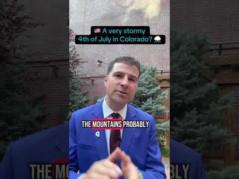 A very stormy 4th of July in Colorado