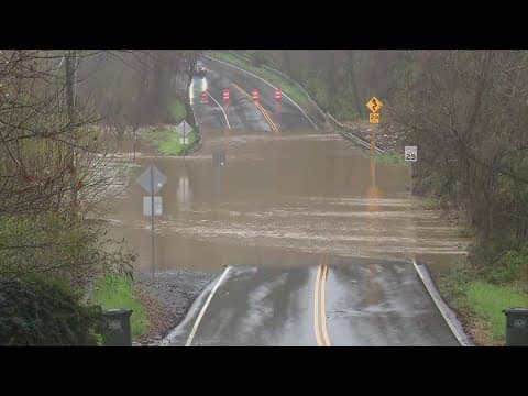 Parts of DMV dealing with major flooding due to storms