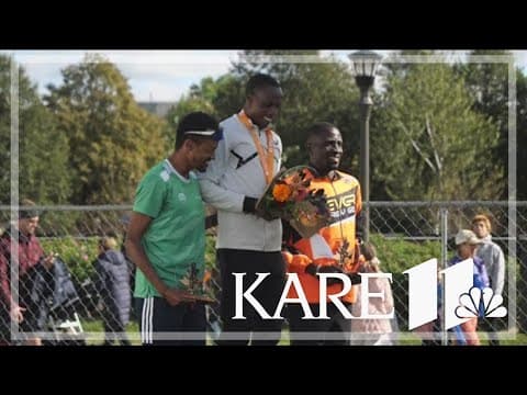 Who won the Twin Cities Marathon?