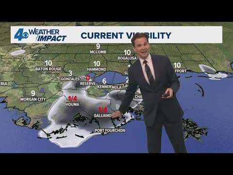 New Orleans Weather: Patchy fog, warm Thursday before weekend rain