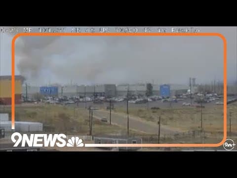 WATCH LIVE: Grass fire burning on northern edge of Pueblo