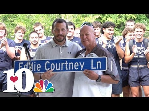 Farragut names street after legendary coach Eddie Courtney