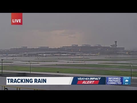 All arriving, departing flights on hold at Tampa International Airport as storms roll through
