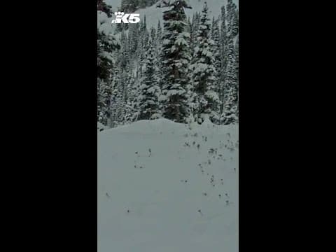 First snowfall of season arrives in Cascades