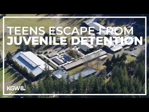 Teens escape from juvenile detention center, stolen car found in Vancouver