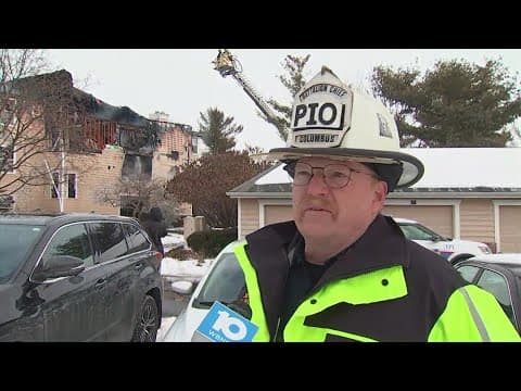 Update on fire at Saw Mill Village apartments | Interview with Battalion Chief Steve Martin