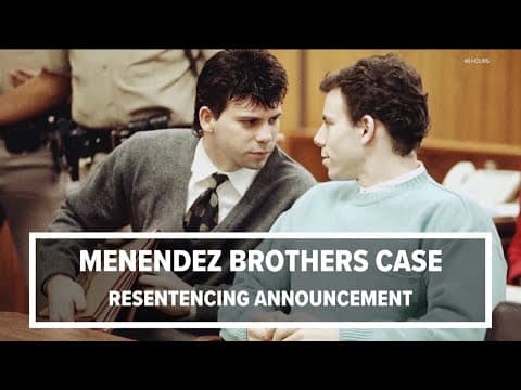 Los Angeles County District Attorney recommends resentencing for the Menendez brothers