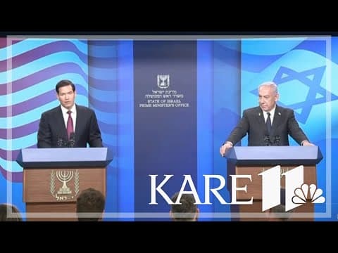 Rubio in Middle East for key talks on war in Gaza