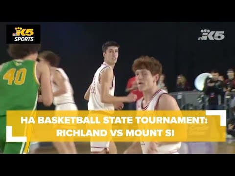 HS Basketball State Tourney: Richland vs. Mount Si 4A Boys Qtrs