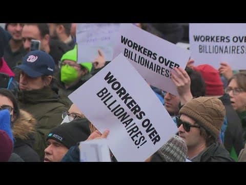 Legal concerns grow over federal buyouts, protests continue just 1 day before deadline