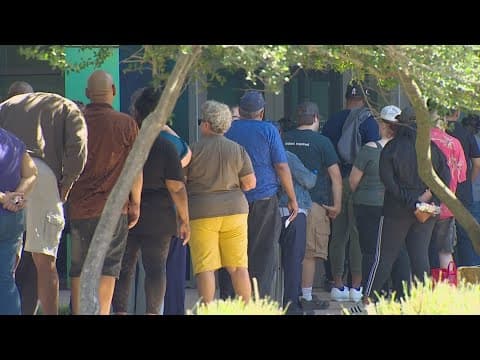 Early voters in Dallas County deal with major delays due to poll book glitch